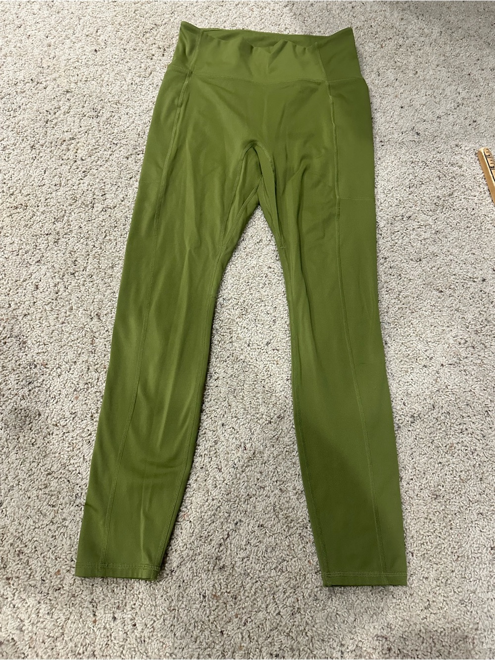 Fabletics Motion365 Olive Green High Rise Leggings Size L